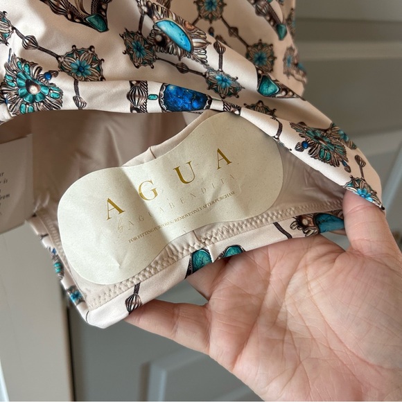 NWT Agua Bendita Citrino Platero Gemstone One Piece Swimsuit - Picture 11 of 12